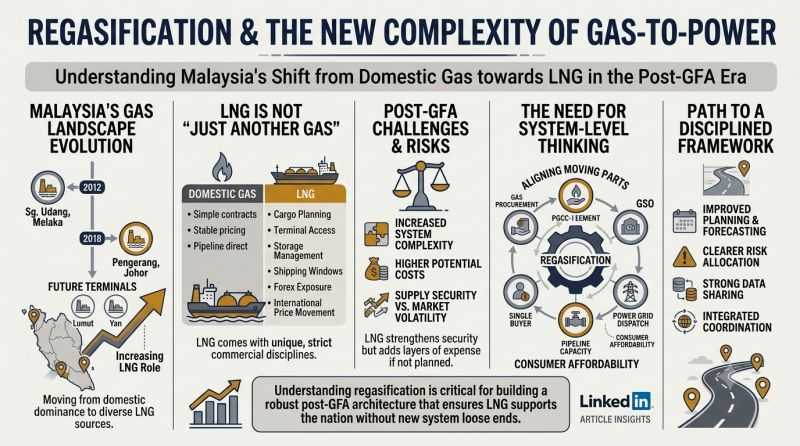 Regasification and the new complexity of gas-to-power — Malaysia's shift from domestic gas towards LNG in the post-GFA era