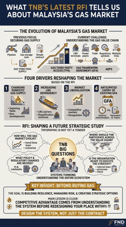 What TNB's latest RFI tells us about Malaysia's gas market — from securing gas supply to understanding the entire gas value chain, and the four big questions the RFI asks